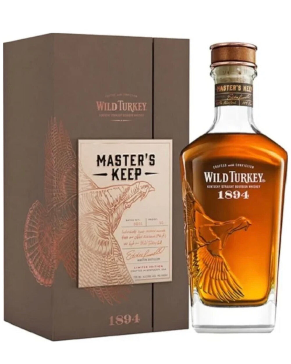 WILD TURKEY MASTER'S KEEP 1894 KENTUCKY STRAIGHT BOURBON WHISKEY 750ML