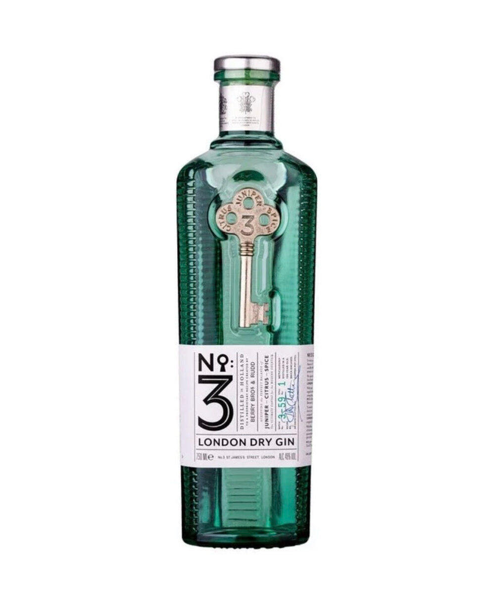 NO. 3 LONDON DRY GIN 750ML