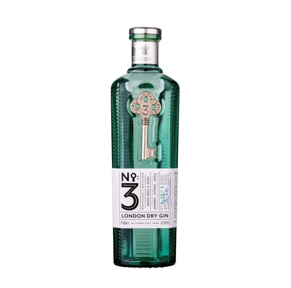 NO. 3 LONDON DRY GIN 750ML