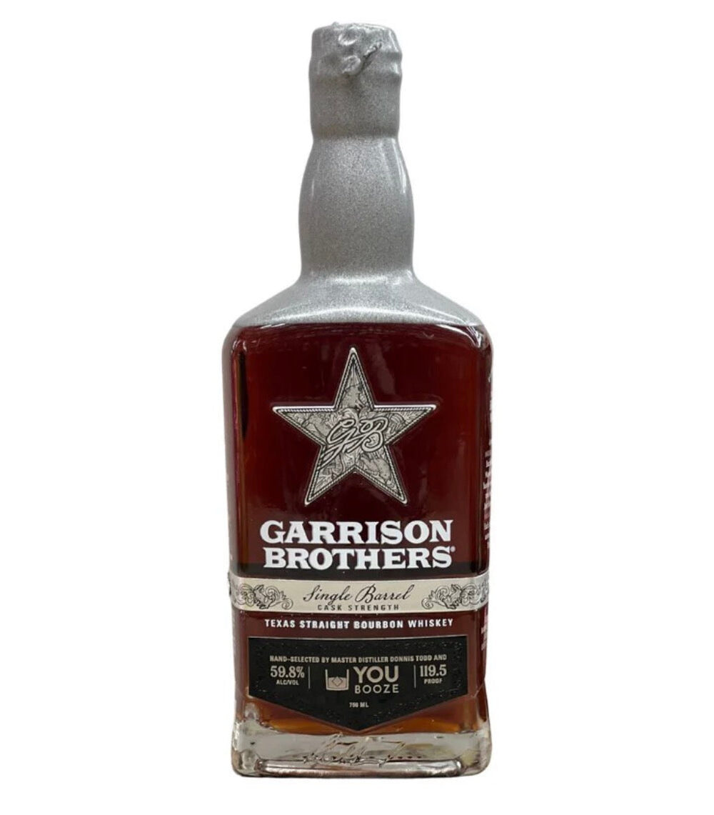 Garrison Brothers Single Barrel Cask Strength Double Trouble Bourbon Whiskey 134.3 Proof 750ml