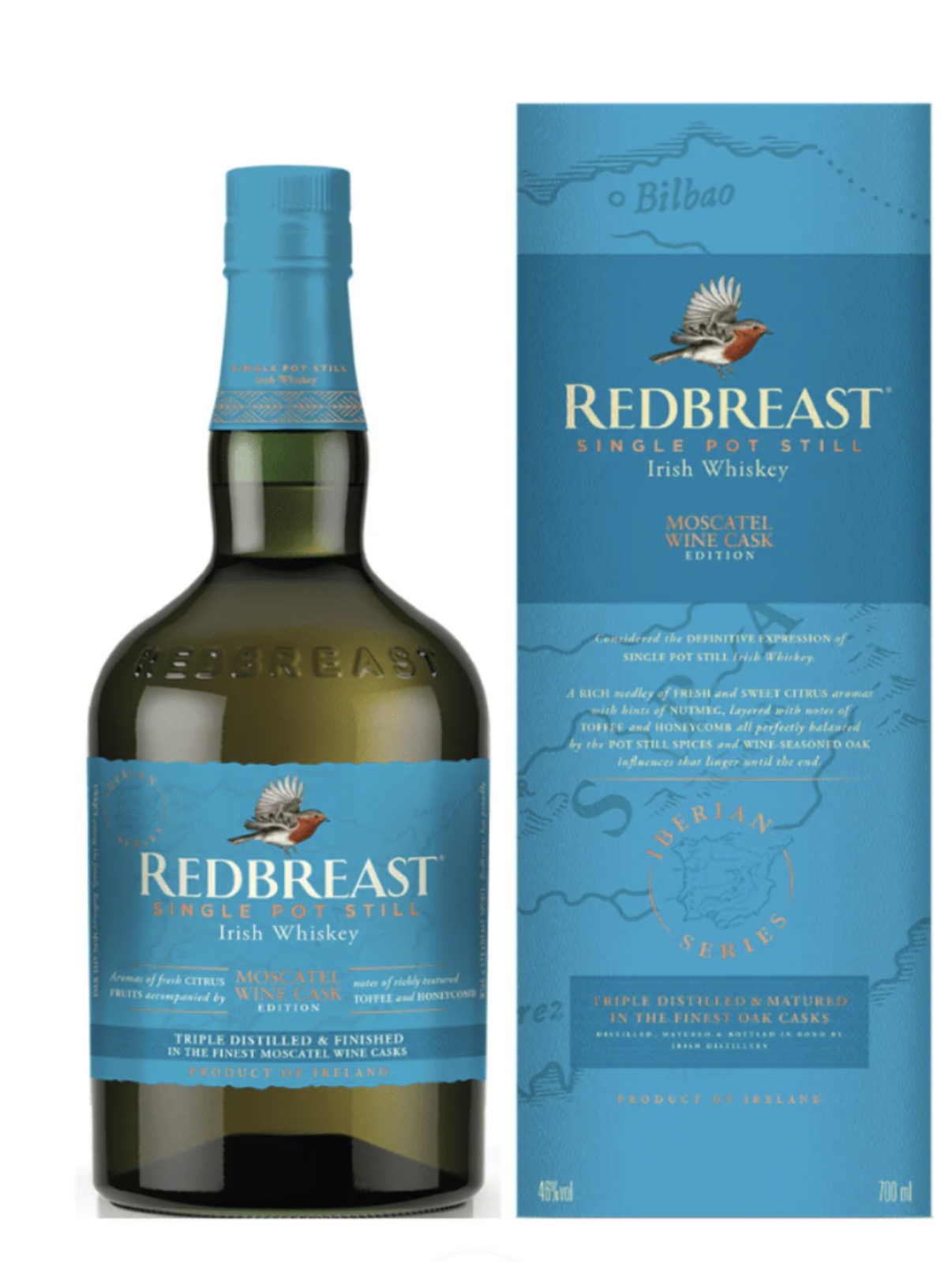 Redbreast Moscatel Wine Cask Limited Edition Irish Whiskey