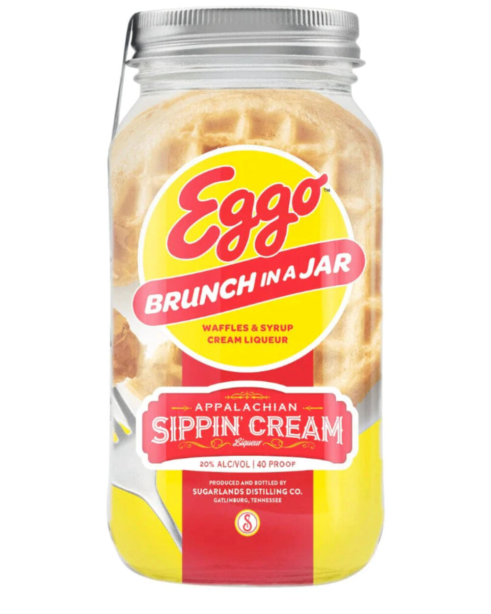 Sugarlands Eggo Brunch in a Jar Moonshine
