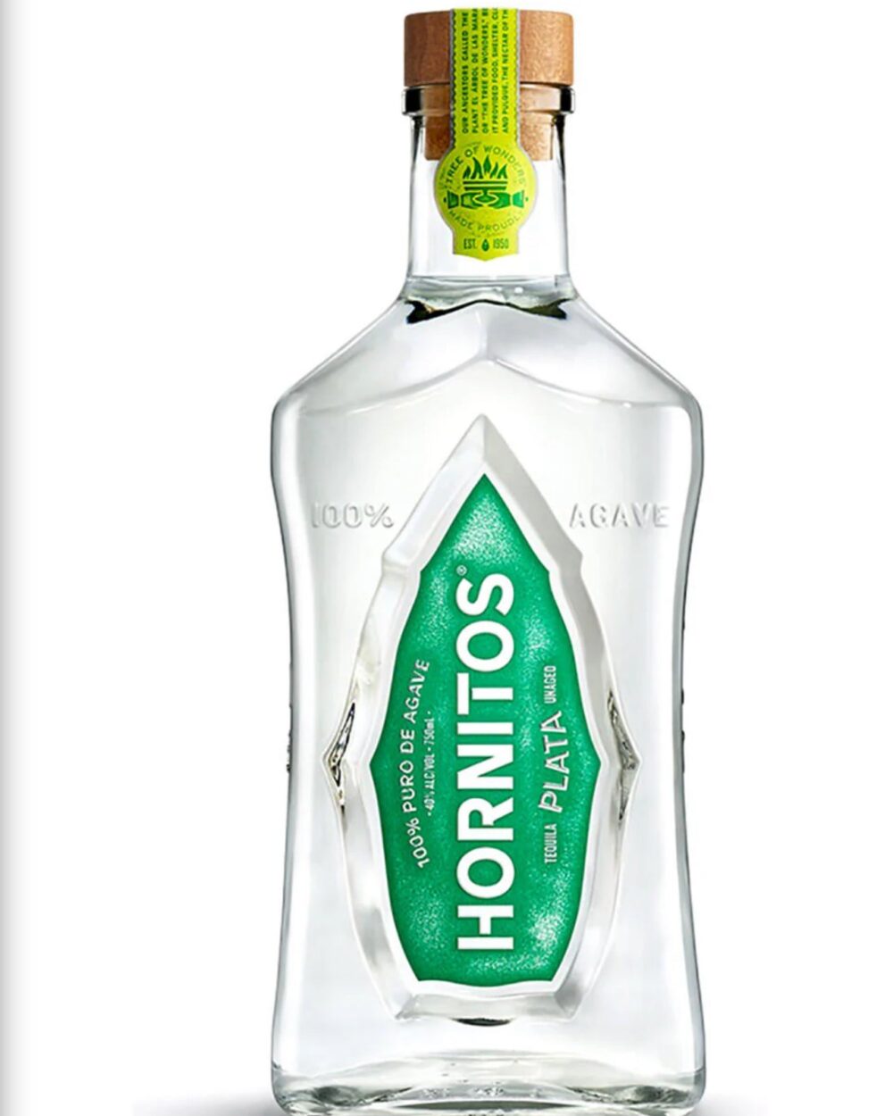 Hornitos Plata Tequila 1.75 L