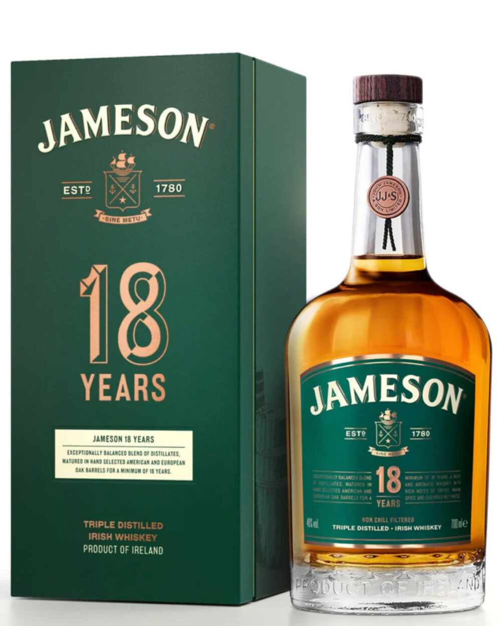 Jameson 18 Year Irish Whiskey