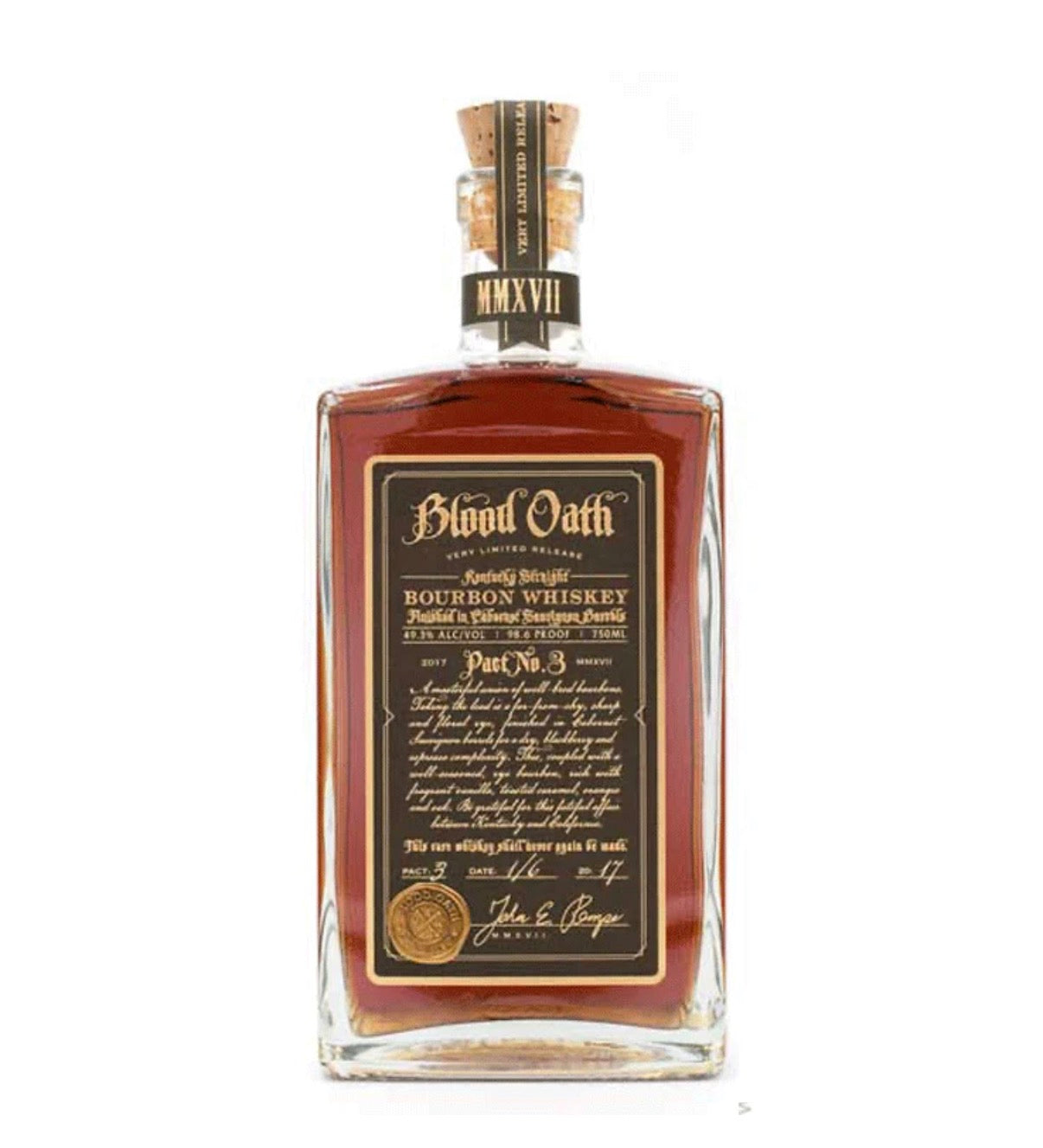 Blood Oath Pact No. 3 Bourbon