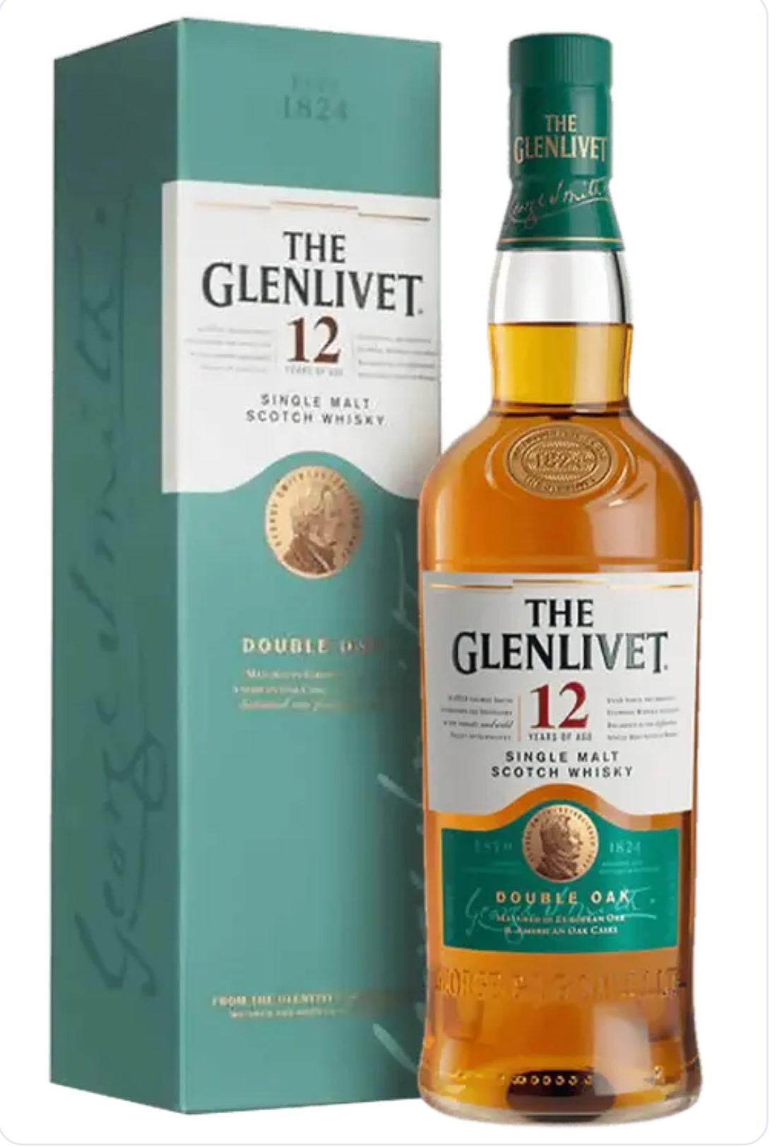 The Glenlivet 12 Year Single Malt Double Oak Scotch Whisky
