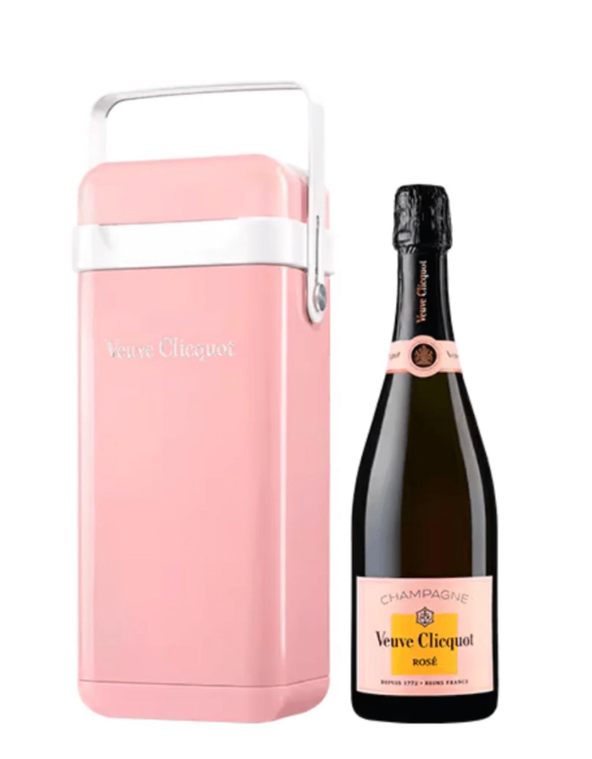 Veuve Clicquot Rose Champagne With Portable Cooler Gift Box 750ml