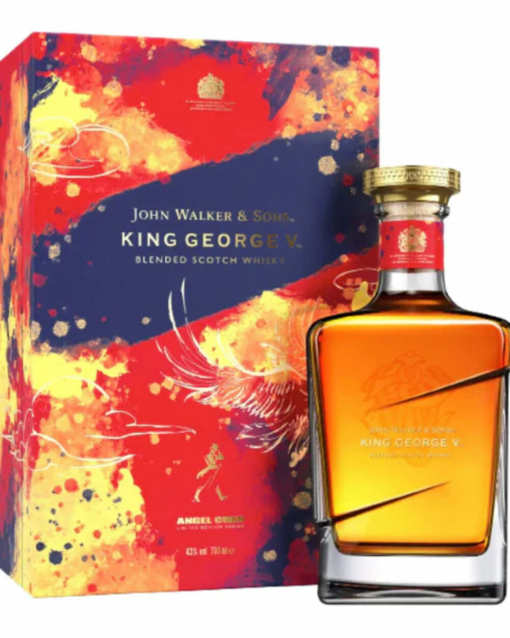 Johnnie Walker King George V Blended Scotch Whiskey Angel Chen Limited Edition Design