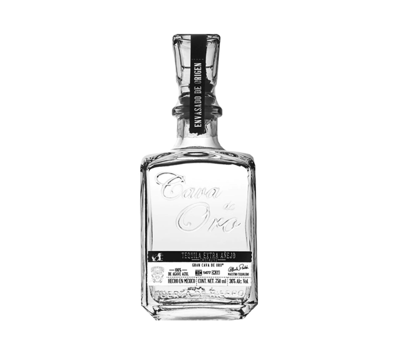 Cava De Oro Cristalino Anejo Tequila 750ml