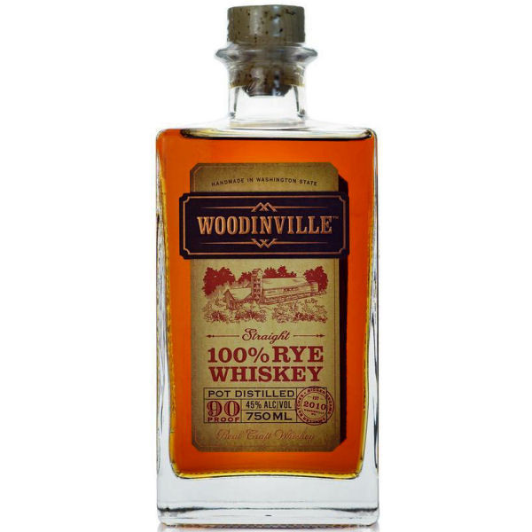 Woodinville Straight Washington Rye Whiskey 750ml