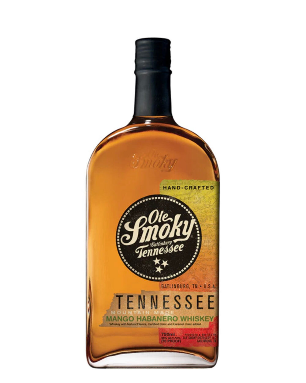 Ole Smoky Mango Habanero Flavored Whiskey Mountain Made 750Ml